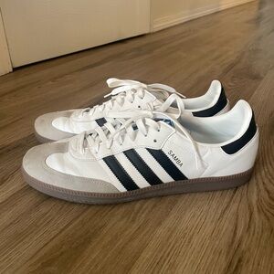 Vegan Adidas Samba White Sneakers Men’s size 12